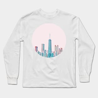 Chicago Skyline Long Sleeve T-Shirt